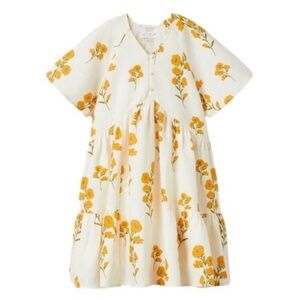 Like new Zara girls summer floral dress.